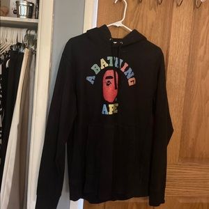 authentic bape hoodie used but not abused. rare color way open to offers